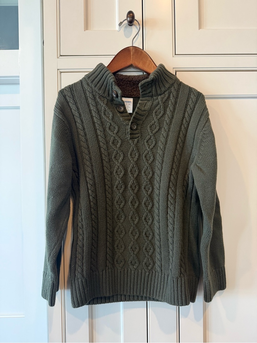 Gymboree Olive Green Knit Sweater